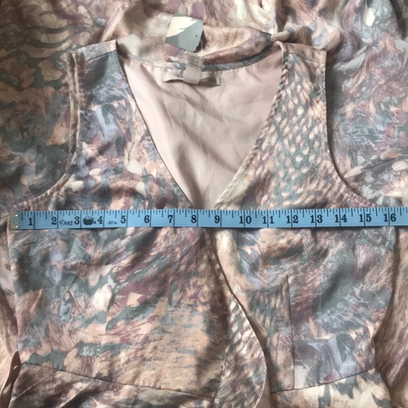 NWT Forever 21 High Low Wrap Dress - Picture 8 of 8